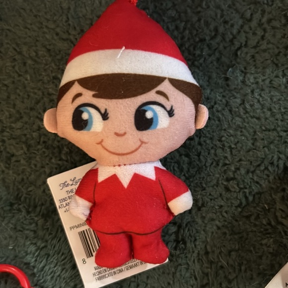 Variety of 8 Elf On The Shelf Mini Plushee Pals w/clips - Picture 3 of 11